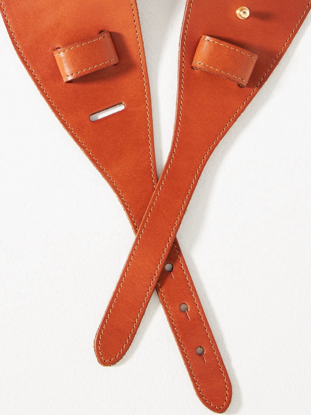 Anthropologie Wide Corset Leather Wrap Waist Belt Cedar Tan SIZE 1X NEW - Picture 4 of 6